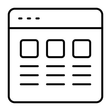 Web düzeninin inanılmaz bir tasarım simgesi 