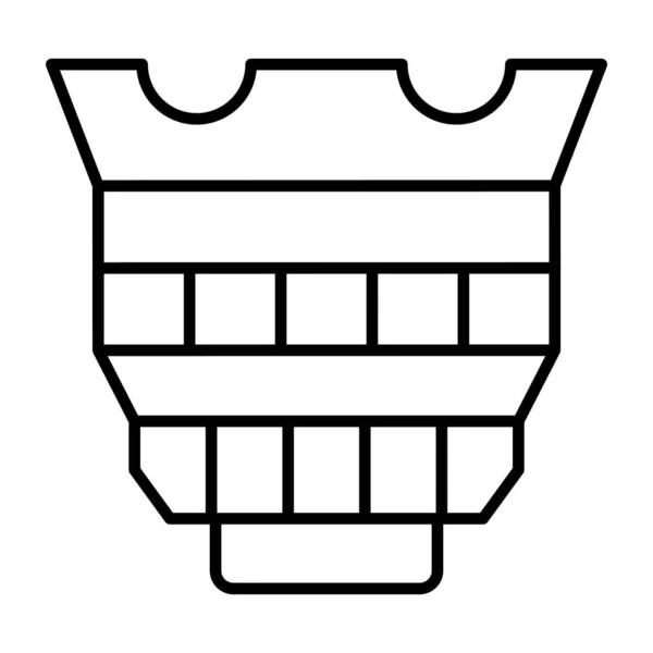 Trendiges Vektordesign Der Kameralinse — Stockvektor