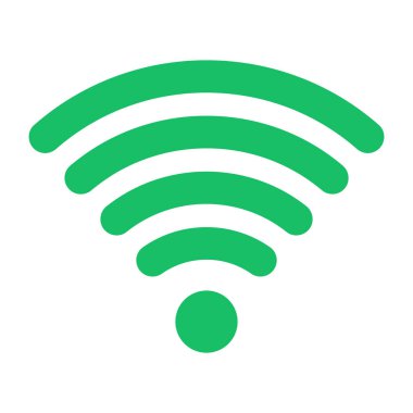 WiFi sinyallerinin modaya uygun vektör tasarımı