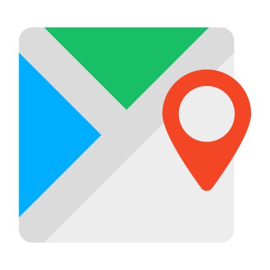 İğneli üç katlı kağıt, coğrafi konsept simgesi