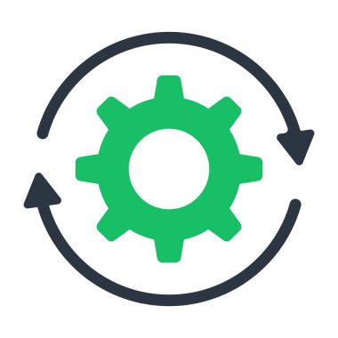 Bütünleşmenin düzenlenebilir tasarım simgesi