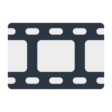 Görüntü makarasının modern tasarım simgesi