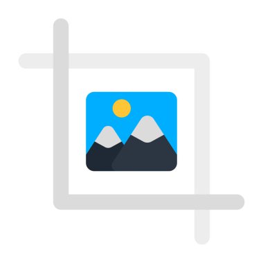 Ekin fotoğrafının mükemmel bir tasarım simgesi