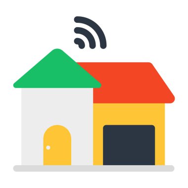 Bina ile eş sinyalleri, akıllı ev simgesi