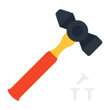 Çekicin mükemmel tasarım simgesi 