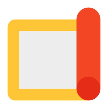 Yoga minderinin eşsiz bir tasarım simgesi