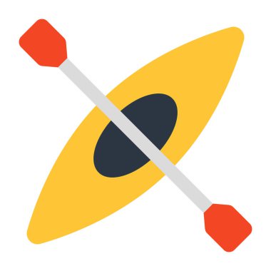 Kanonun düz tasarım simgesi 