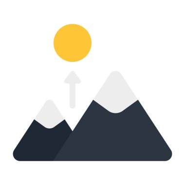 Güneşin doğuşu tepelerin doğuşu kavramını simgeliyor.