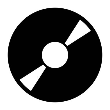 Küçük diskin mükemmel tasarım simgesi