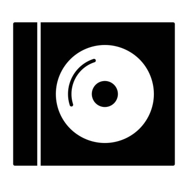 Küçük diskin mükemmel tasarım simgesi