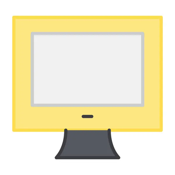 Ícone Design Perfeito Monitor — Vetor de Stock