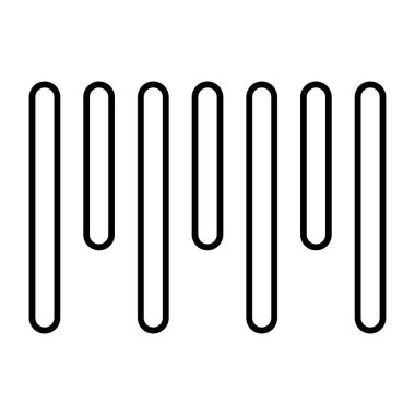 Müzik notasının simge tasarımı