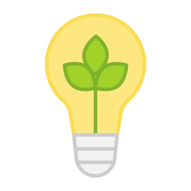 Yapraklı ampul ekolojik fikir kavramını gösteriyor