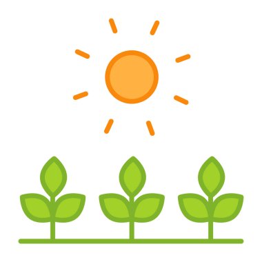 Tarım ürünleri için mükemmel bir tasarım ikonu