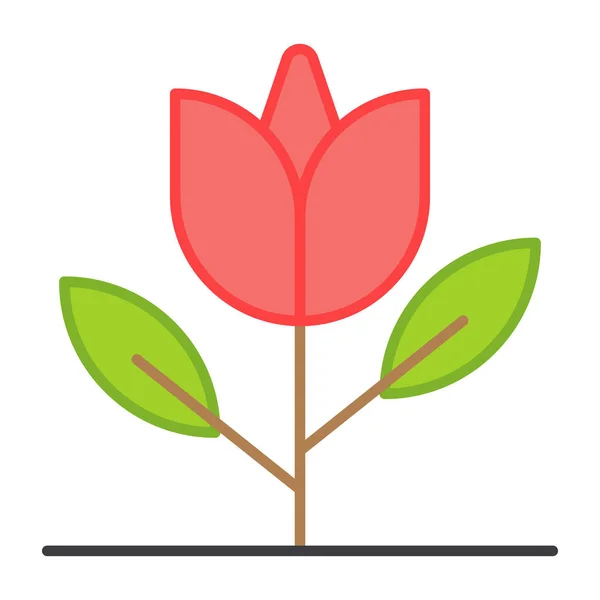 Модний Векторний Дизайн Квітки Тюльпанів — стоковий вектор