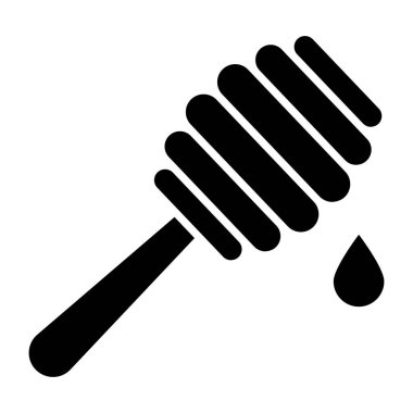 Bal toplayıcısının sağlam bir tasarım simgesi