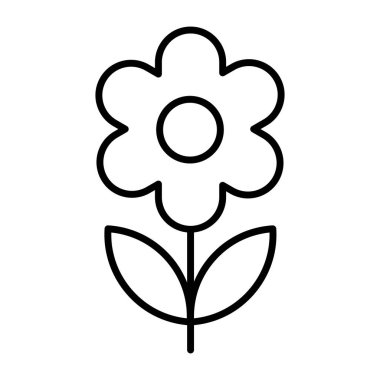 Papatya çiçeğinin moda bir vektör tasarımı