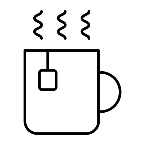 Icono Diseño Perfecto Taza Caliente — Vector de stock