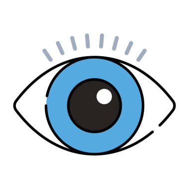 Gözün moda vektör tasarımı