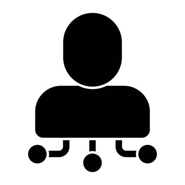 Kullanıcı ağının simgesi olan düğümlere bağlı Avatar