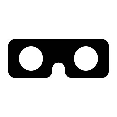 Göz aksesuarı simgesi, VR başlığının sağlam tasarımı