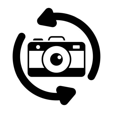 Geniş açılı kameranın mükemmel tasarım simgesi