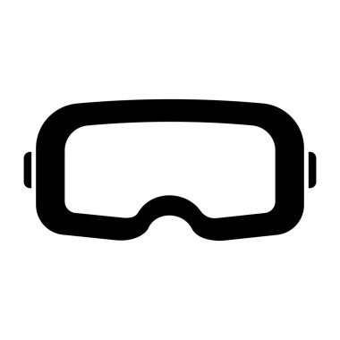 Göz aksesuarı simgesi, VR gözlüklerinin sağlam tasarımı