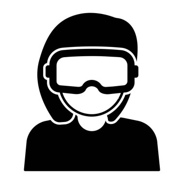 Göz aksesuarı simgesi, vr kulaklığın sağlam tasarımı