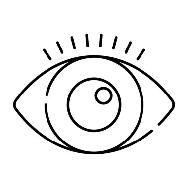 Gözün moda vektör tasarımı 