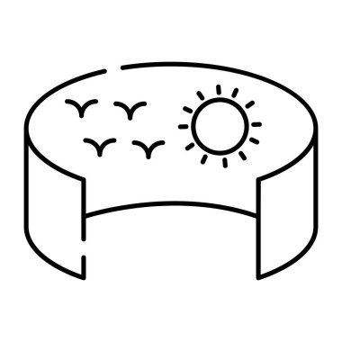 Panoramik görünümün eşsiz tasarım simgesi