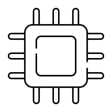 Mikroçipin bir simge tasarımı