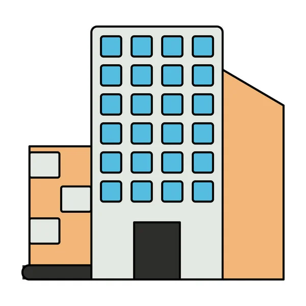 Eine Einzigartige Design Ikone Des Bauens — Stockvektor
