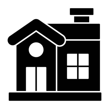 Konut simgesi, evin katı tasarımı 