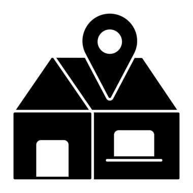 Ev binası işareti, ev konumunun simgesi