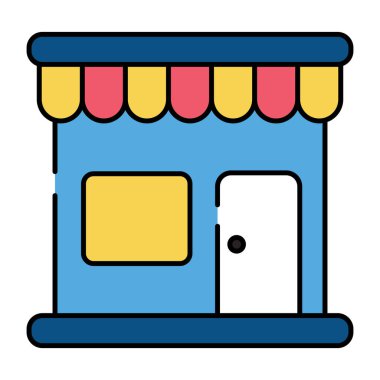 Mağaza inşaatının eşsiz bir tasarım simgesi