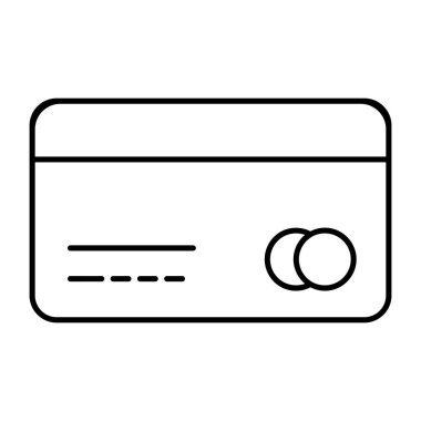 Kredi kartının doğrusal tasarımı