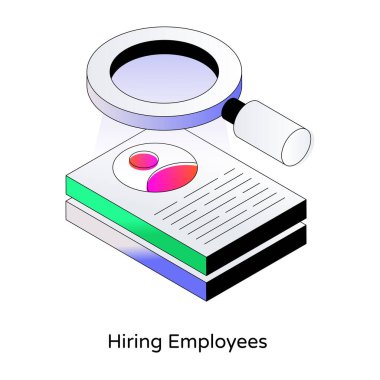 Başlık avı simgesi, düzenlenebilir vektör