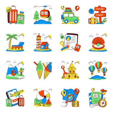 Turizm Dağıtım Simgeleri