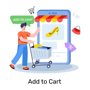 Modern tasarım el arabasına ekleme