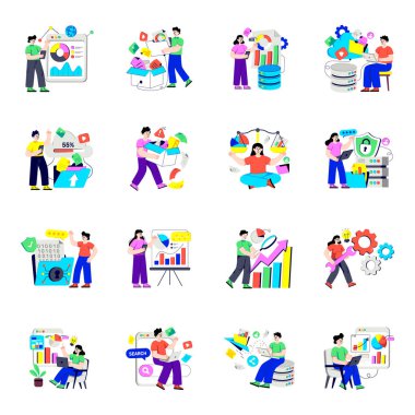 Düz Veri Resimleri Kümesi