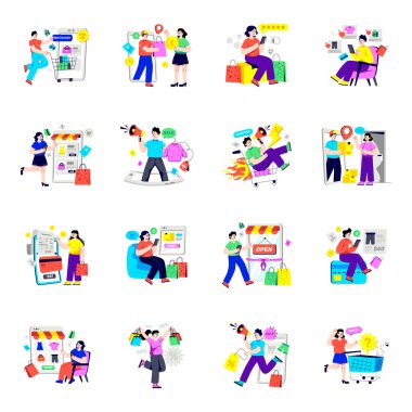 Alışveriş Apartmanı Çizimleri