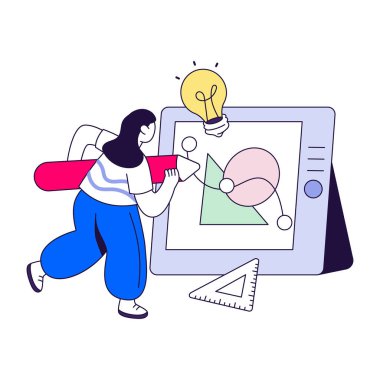 Çizimlerin mükemmel tasarım çizimi