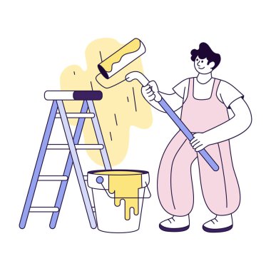 Duvar resminin modern tasarımı