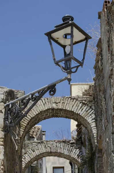 Şehirdeki sokak lambaları