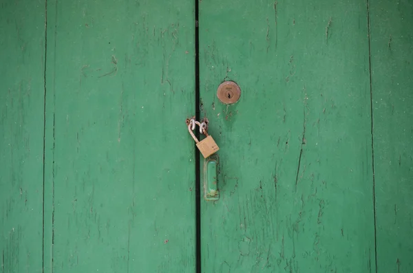 Uşă veche cu — Fotografie, imagine de stoc