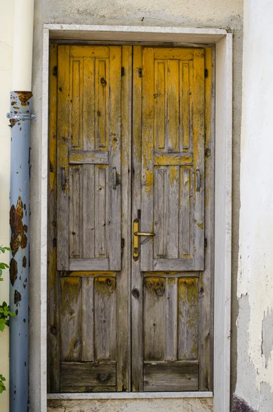 Detalii ușă veche închisă — Fotografie, imagine de stoc