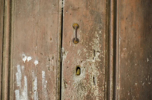 Detalii Usa veche din lemn — Fotografie, imagine de stoc