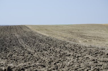 İtalya panoramik kırsal manzara