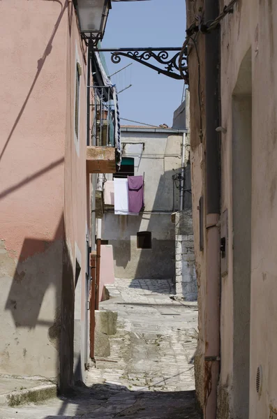 A Cidade Velha ruas medievais exterior belos detalhes — Fotografia de Stock