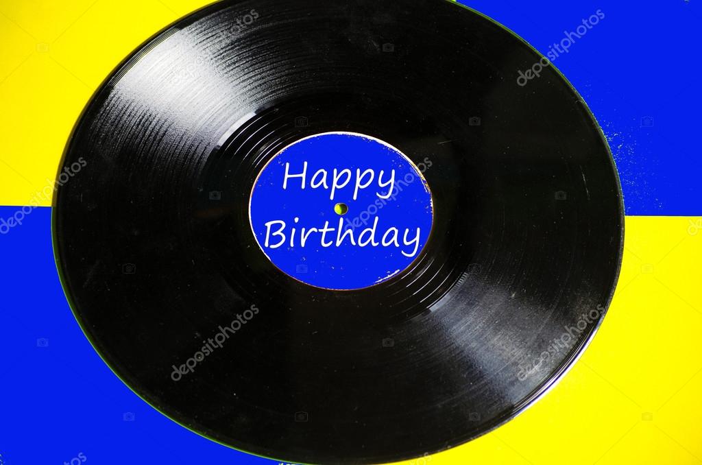 Happy Birthday Vinyl